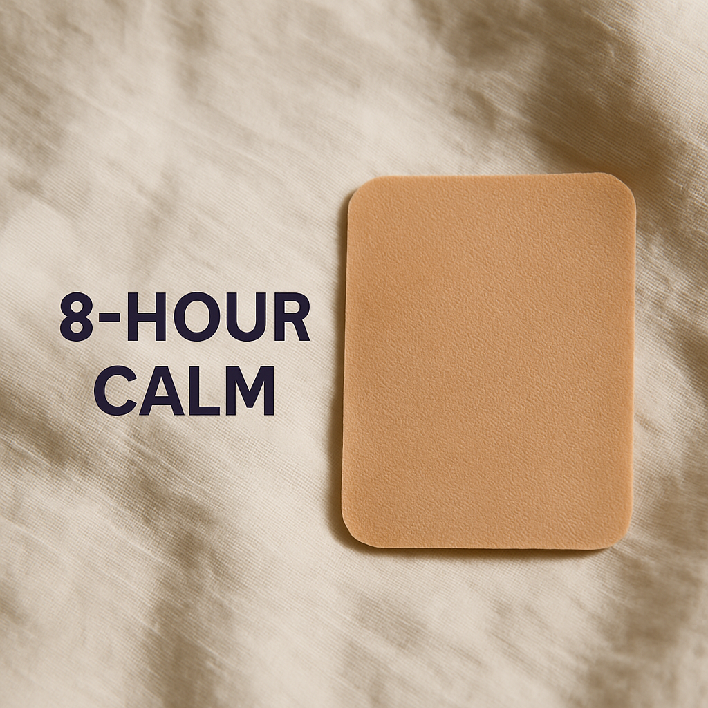 Claim tile—lasts up to 8 hours of menstrual cramp relief