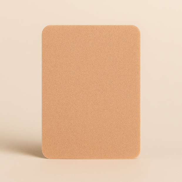 Happy Cramps period cramp relief patch on neutral background